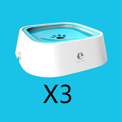 1.5L Cat Dog Water Bowl Carried Floating Bowl Anti-Overflow Slow Water Feeder Dispenser Pet Fountain ABS&PP Dog Supplies - Health and Wellness Innovations