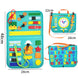 New Busy Book Children's Busy Board Dressing And Buttoning Learning Baby Early Education Preschool Sensory Learning Toy - Health and Wellness Innovations