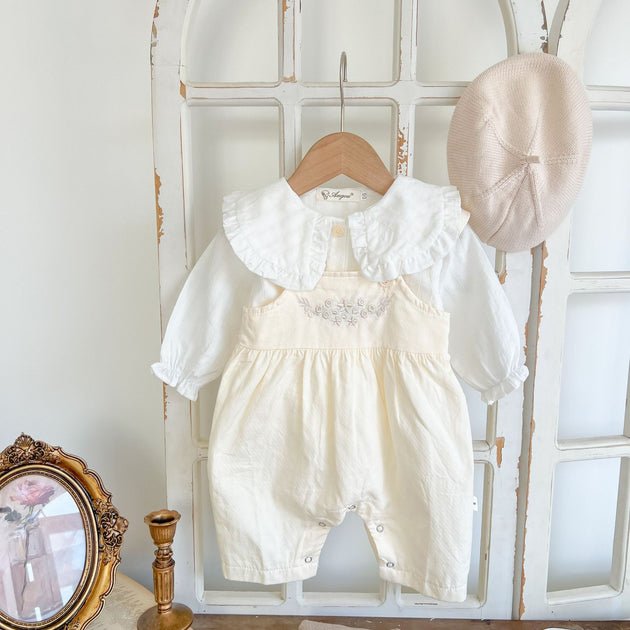 Baby Girl's Loose Adjustable Suspender Romper - Health and Wellness Innovations