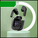 New Mini Transparent Wireless Bluetooth Headset Digital Display ENC Noise Reduction True Wireless Sports Music - Health and Wellness Innovations