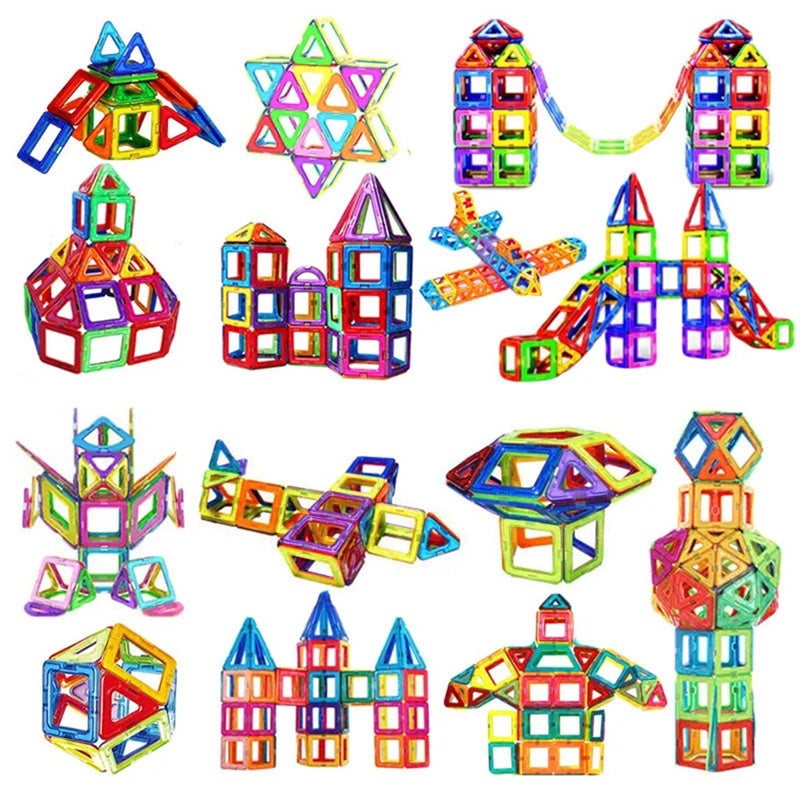 Magnetic Building Blocks DIY Magnets Toys For Kids Designer Construction Set Gifts For Children Toys - Health and Wellness Innovations