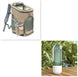 2 In 1 Pet Water Cup Segment Design Green Dog Walking Portable Drinking Cup Dog Feeding Supplies Pet Supplies Dog Walking Water Feeder Pets Products - Health and Wellness Innovations