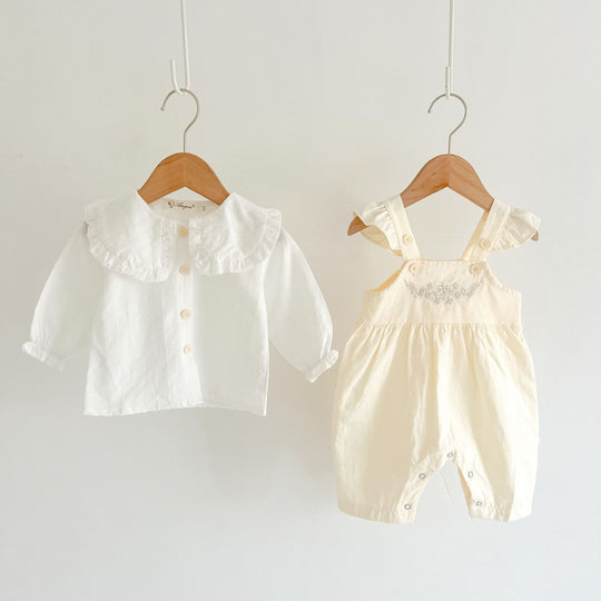 Baby Girl's Loose Adjustable Suspender Romper - Health and Wellness Innovations