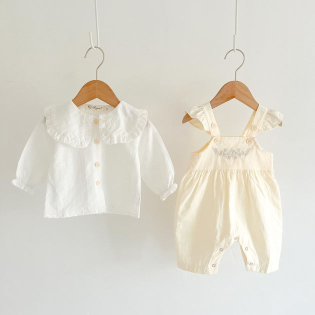 Baby Girl's Loose Adjustable Suspender Romper - Health and Wellness Innovations