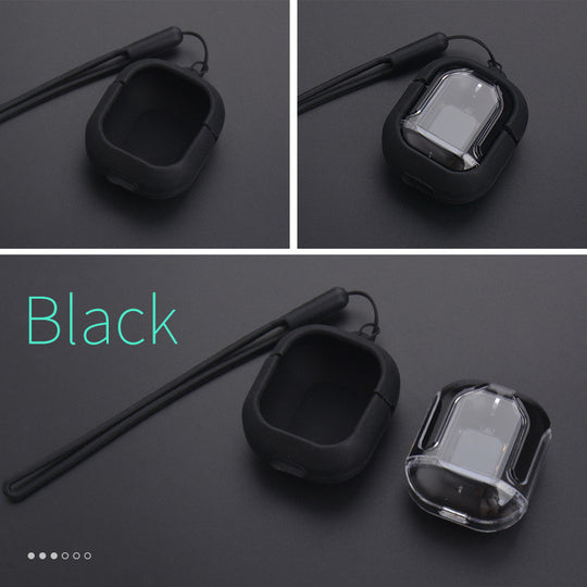New Mini Transparent Wireless Bluetooth Headset Digital Display ENC Noise Reduction True Wireless Sports Music - Health and Wellness Innovations