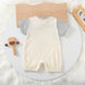 Cartoon Bear Print Baby Short Sleeve Rompers - Health and Wellness Innovations