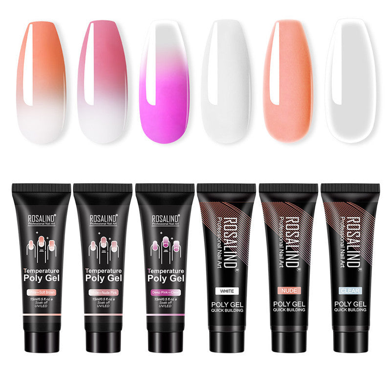 Multi-color mixed nail solid model glue - Health and Wellness Innovations