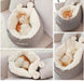 Pet Dog Bed Warming Soft Sleeping Bag Cushion Puppy Kennel - Health and Wellness Innovations
