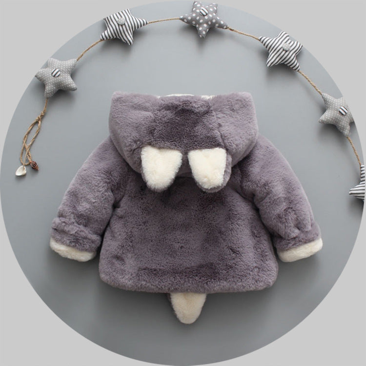 Winter popular girl's plush plush coat baby - Health and Wellness Innovations