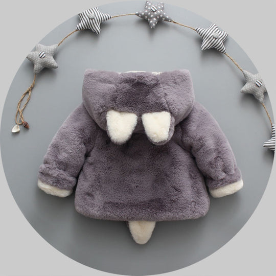 Winter popular girl's plush plush coat baby - Health and Wellness Innovations