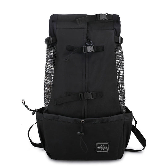 Pet Dog Carrier Bag Carrier For Dogs Backpack Out Double Shoulder Portable Travel Backpack Outdoor Dog Carrier Bag Travel - Health and Wellness Innovations