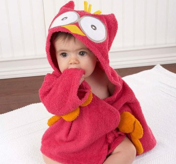 Cartoon Cute Animal Modeling Baby Bath Towels Baby Bathrobes Cotton Children's Bathrobes Baby Hooded - Health and Wellness Innovations