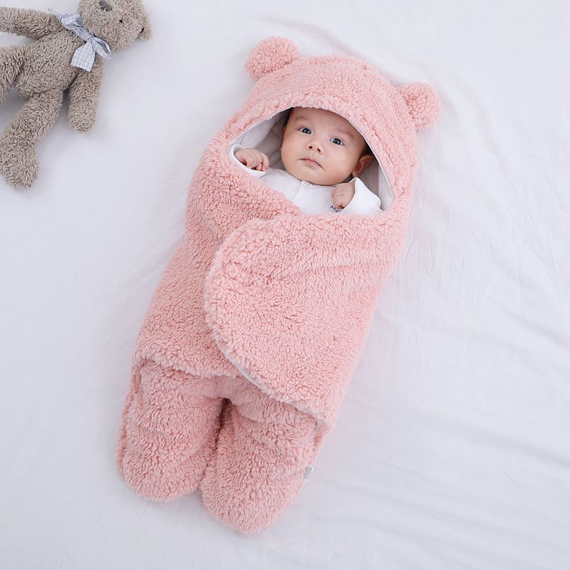 Baby Sleeping Bag Envelope for Newborn Baby Winter Swaddle Blanket - Health and Wellness Innovations