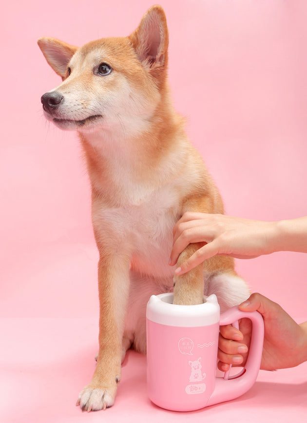 Pet Cat Dog Foot Clean Cup Cleaning Tool Silicone Washing Brush Paw Washer - Health and Wellness Innovations
