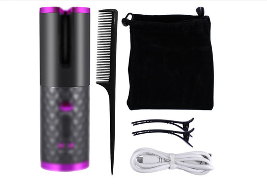 Curling Iron USB Wireless Multifunctional Charging Curler - Health and Wellness Innovations