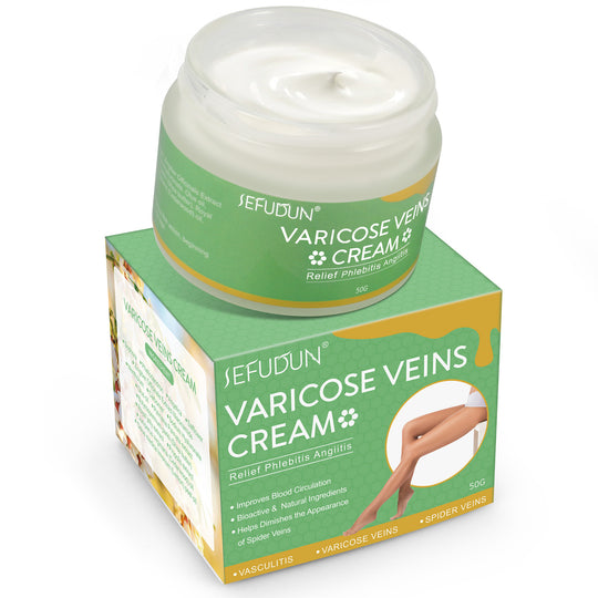 Vein Cream Red Blood Streaks Repair Earthworm Leg Bruises Bulge Relief Pain Safflower Skin care lotion Varicose Cream - Health and Wellness Innovations