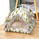 Cat Tent Cat Cat House Enclosed Pet Bed - Health and Wellness Innovations