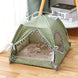 Cat Tent Cat Cat House Enclosed Pet Bed - Health and Wellness Innovations