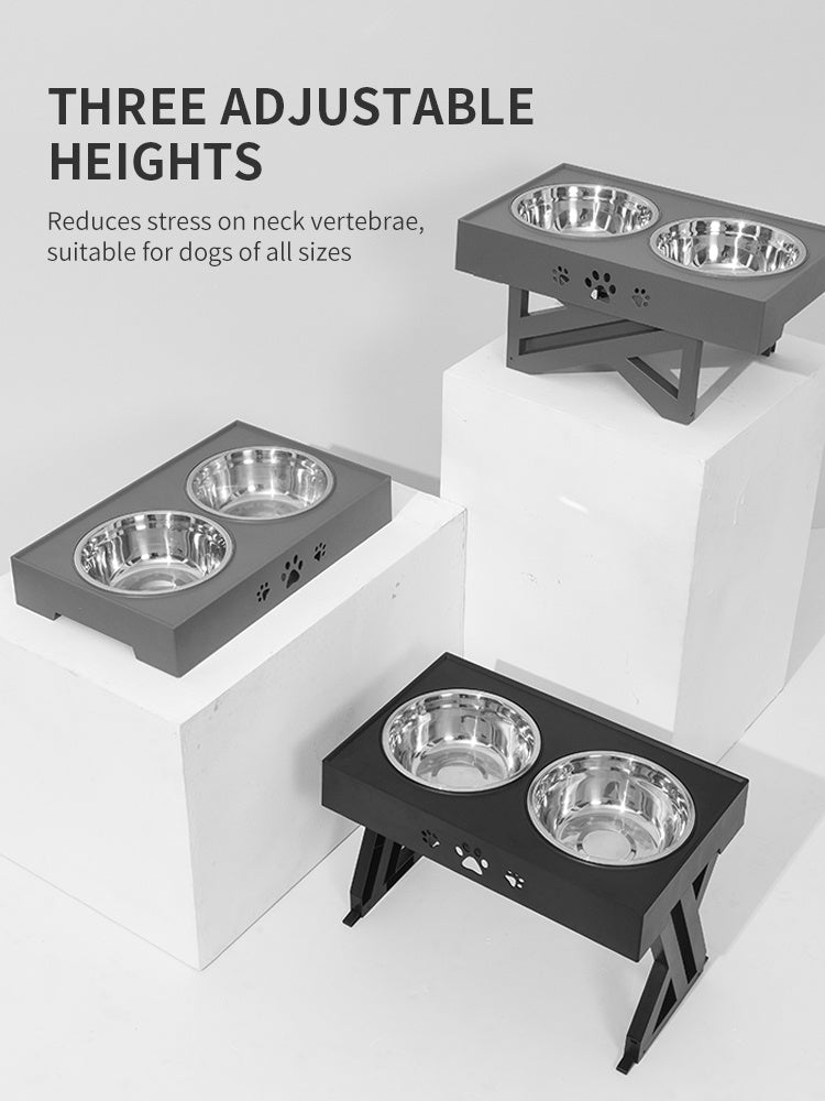 Pet Bowl Dog Bowl Pet Feeder Stainless Steel Bowl Folding Bowl - Health and Wellness Innovations