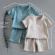 Boy And Girl Baby Short-sleeved Summer Suit - Health and Wellness Innovations