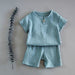 Boy And Girl Baby Short-sleeved Summer Suit - Health and Wellness Innovations