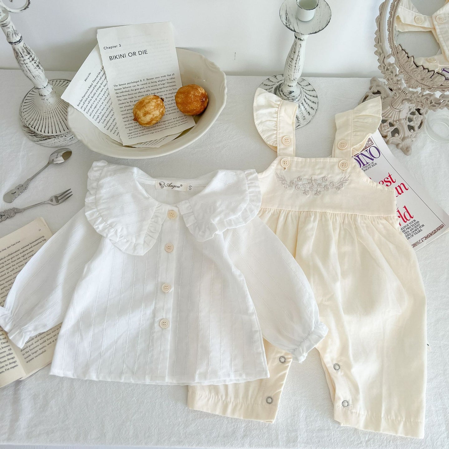 Baby Girl's Loose Adjustable Suspender Romper - Health and Wellness Innovations