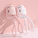 Eyelash Curler Portable Electric Heated Comb Eye Lash Long Lasting Eyelashes Curls Thermal Eyelash Curler Makeup Tools Heated Eyelash Curlers,Rechargeable Electric Eyelash Curler,Handheld Eyelash Heat - Health and Wellness Innovations