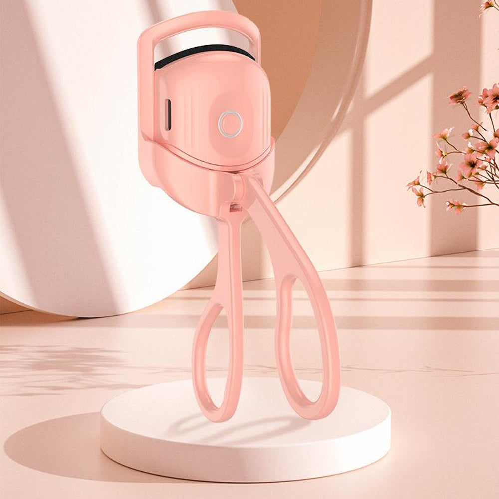 Eyelash Curler Portable Electric Heated Comb Eye Lash Long Lasting Eyelashes Curls Thermal Eyelash Curler Makeup Tools Heated Eyelash Curlers,Rechargeable Electric Eyelash Curler,Handheld Eyelash Heat - Health and Wellness Innovations