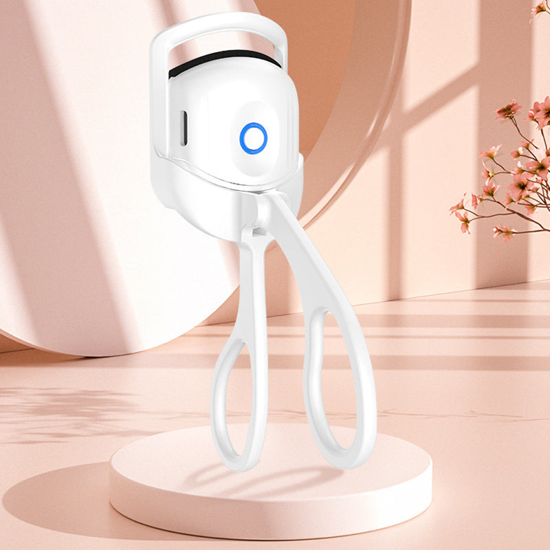Eyelash Curler Portable Electric Heated Comb Eye Lash Long Lasting Eyelashes Curls Thermal Eyelash Curler Makeup Tools Heated Eyelash Curlers,Rechargeable Electric Eyelash Curler,Handheld Eyelash Heat - Health and Wellness Innovations