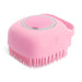 Pet Dog Shampoo Massager Brush Cat Massage Comb Grooming Scrubber Shower Brush For Bathing Short Hair Soft Silicone Brushes - Health and Wellness Innovations