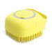 Pet Dog Shampoo Massager Brush Cat Massage Comb Grooming Scrubber Shower Brush For Bathing Short Hair Soft Silicone Brushes - Health and Wellness Innovations