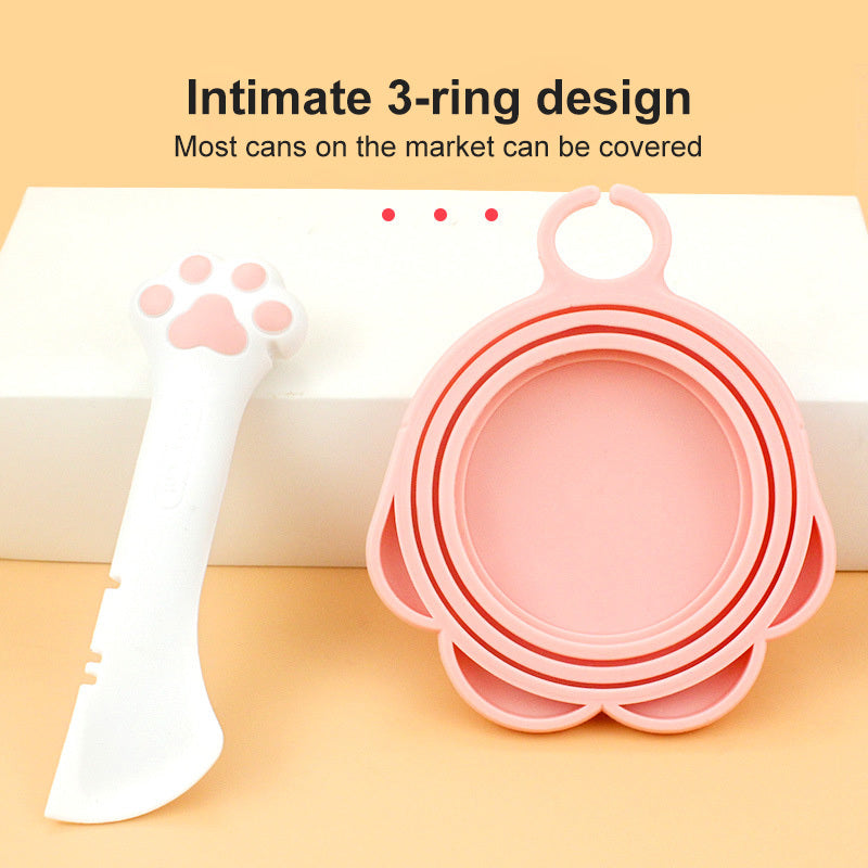 Multifunction Pet Canned Spoon Jar Opener Puppy Feeding Mixing Wet Dry Scoop Cat Dog Accessories Feeder Shovel Pets Tableware Multifunction Pet Canned Spoon Jar Opener Puppy - Health and Wellness Innovations