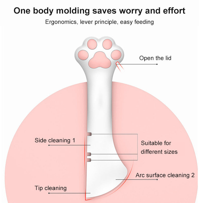 Multifunction Pet Canned Spoon Jar Opener Puppy Feeding Mixing Wet Dry Scoop Cat Dog Accessories Feeder Shovel Pets Tableware Multifunction Pet Canned Spoon Jar Opener Puppy - Health and Wellness Innovations