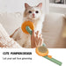 Pet Pumpkin Brush, Pet Grooming Self Cleaning Slicker Brush For Dogs Cats Puppy Rabbit, Cat Brush Grooming Gently Removes Loose Undercoat, Mats Tangled Hair Slicker Brush - Health and Wellness Innovations