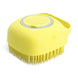 Pet Dog Shampoo Massager Brush Cat Massage Comb Grooming Scrubber Shower Brush For Bathing Short Hair Soft Silicone Brushes - Health and Wellness Innovations