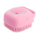 Pet Dog Shampoo Massager Brush Cat Massage Comb Grooming Scrubber Shower Brush For Bathing Short Hair Soft Silicone Brushes - Health and Wellness Innovations
