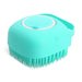 Pet Dog Shampoo Massager Brush Cat Massage Comb Grooming Scrubber Shower Brush For Bathing Short Hair Soft Silicone Brushes - Health and Wellness Innovations