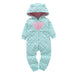 Long-sleeved fleece baby clothes romper - Health and Wellness Innovations