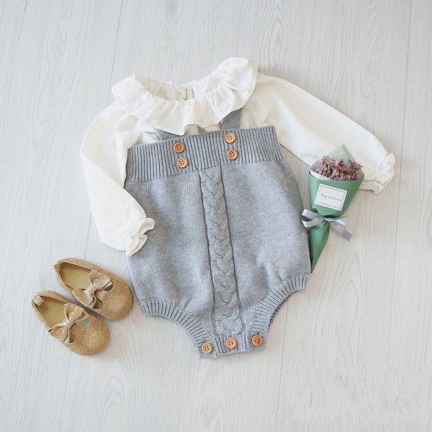Knitted baby onesies - Health and Wellness Innovations