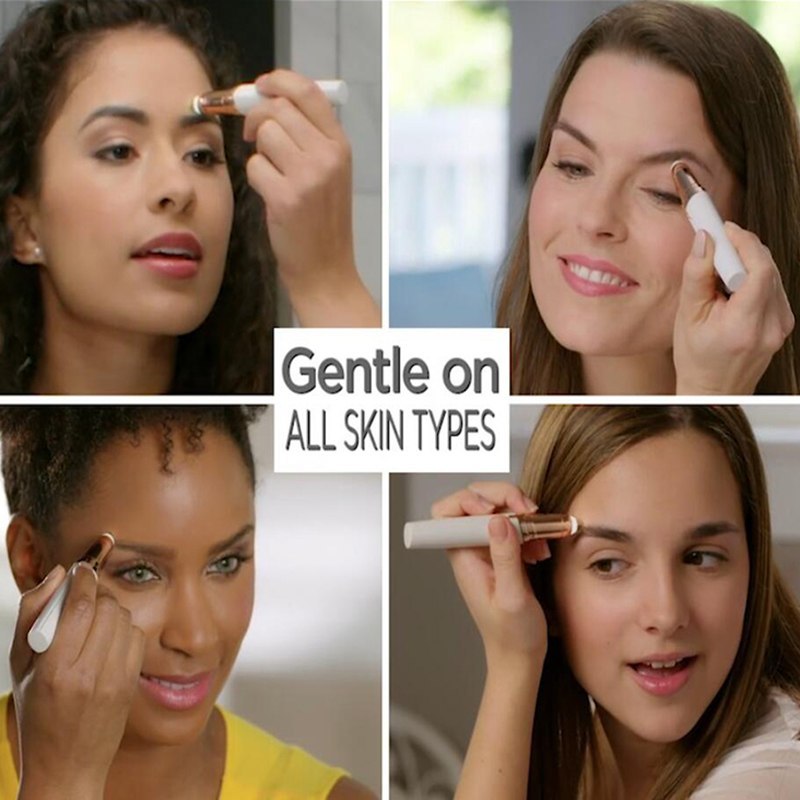 Flawlessly Brows Electric Eyebrow Remover - Health and Wellness Innovations