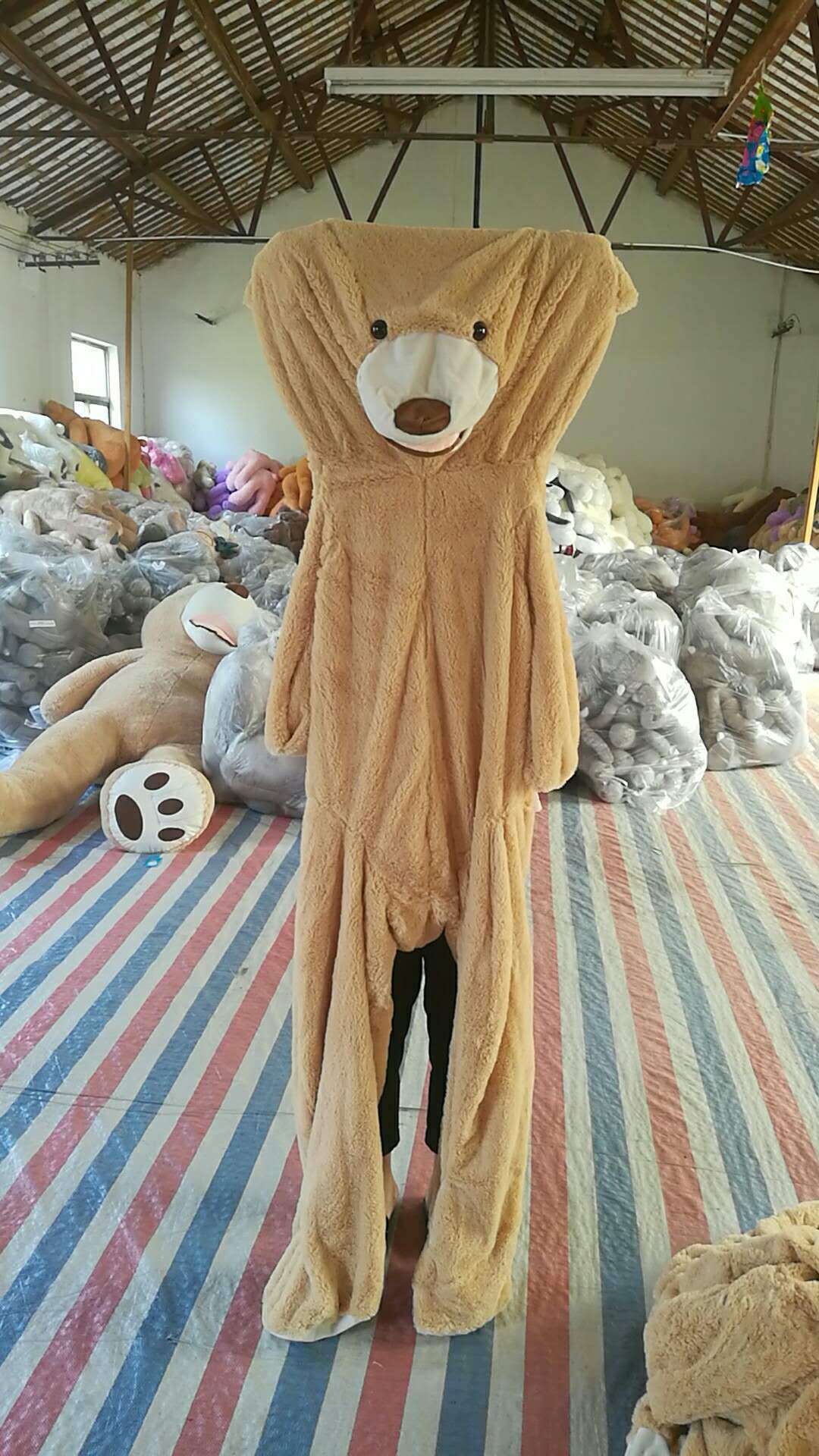 Giant Teddy Bear Plush Toy Huge  Soft Toys  Leather Shell - Health and Wellness Innovations