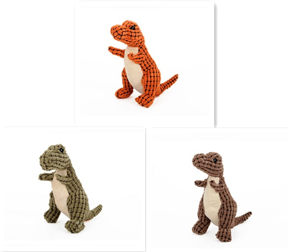 Dinosaur Pet Toys Giant Dogs Pets Interactive Dog Toys For Large Dogs Chew Toys Chihuahua Plush Stuffing Squeakers - Health and Wellness Innovations