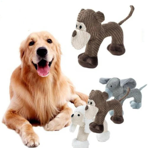 Dog Chew Toys For Small Large Dogs Bite Resistant Dog Squeaky Duck Toys Interactive Squeak Puppy Dog Toy Pets Supplies Pet Products - Health and Wellness Innovations