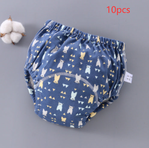 Baby Training Pants Washable 6-layer Gauze Diaper Cover - Health and Wellness Innovations