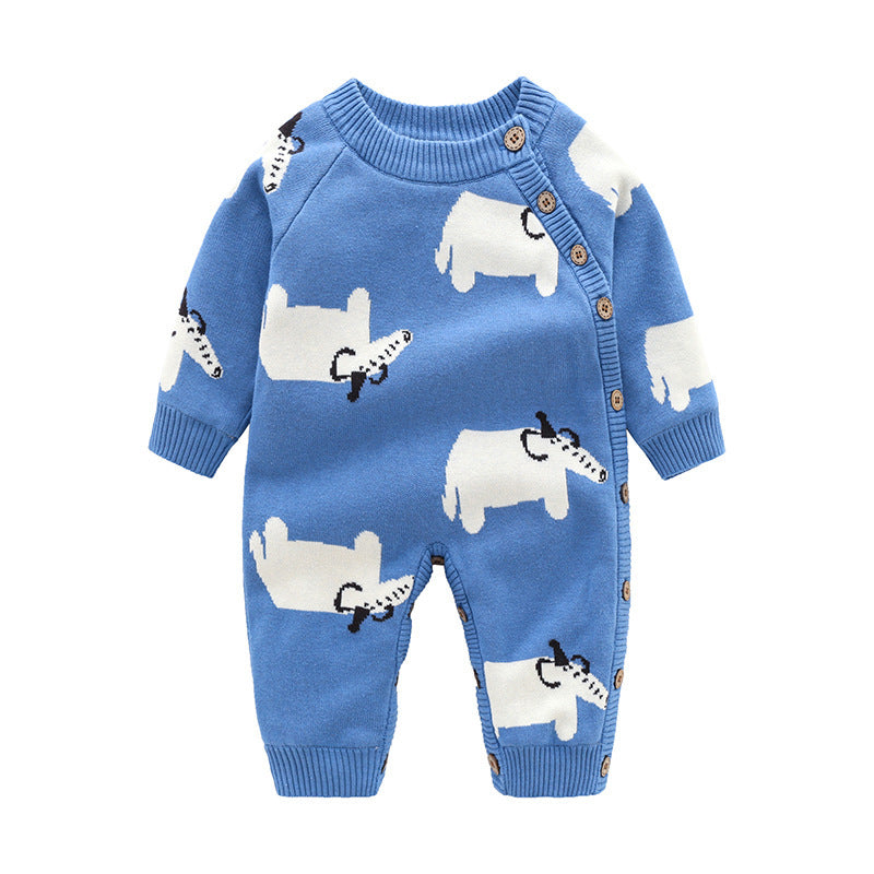 Newborn Baby Clothes Baby Crawling Clothes Thickening Out Baby Harness - Health and Wellness Innovations