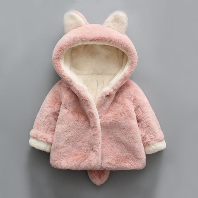 Winter popular girl's plush plush coat baby - Health and Wellness Innovations