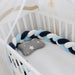 Baby Bumper Bed Braid Knot Pillow Cushion Bumper for Infant cuna Bebe lit Crib Protector Cot Bumper Room Decor - Health and Wellness Innovations