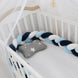 Baby Bumper Bed Braid Knot Pillow Cushion Bumper for Infant cuna Bebe lit Crib Protector Cot Bumper Room Decor - Health and Wellness Innovations