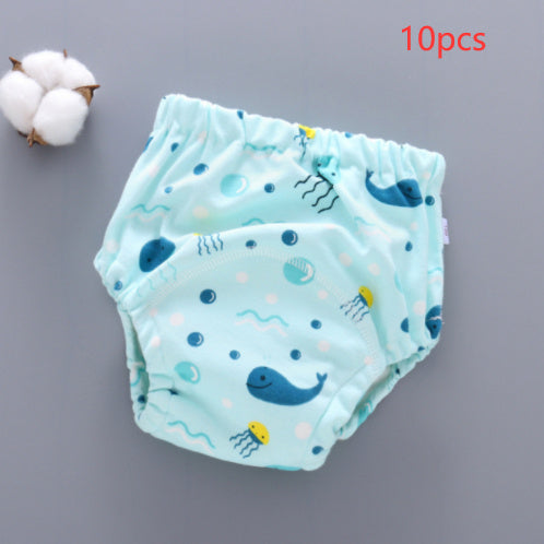 Baby Training Pants Washable 6-layer Gauze Diaper Cover - Health and Wellness Innovations