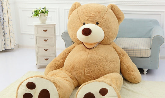 Giant Teddy Bear Plush Toy Huge  Soft Toys  Leather Shell - Health and Wellness Innovations
